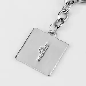 Dota 2 Símbolo Quadrado Forma Pingente Keychain, Hot Game Dota 2 Símbolo, Mochila Chaveiro, Gamer Amigo Jóias Presente 10 principais vendas dota 2 chaveiro - №6