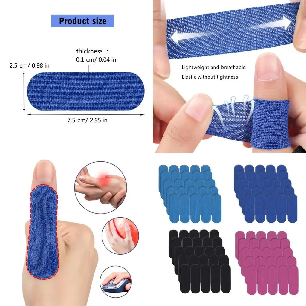 

Y1UC 100Pcs Bowling Finger Tape for Bowlers, Thumb Bowling Tape, Bowling Tape for Fingers, Bowling Tape, Bowling Thumb Tape