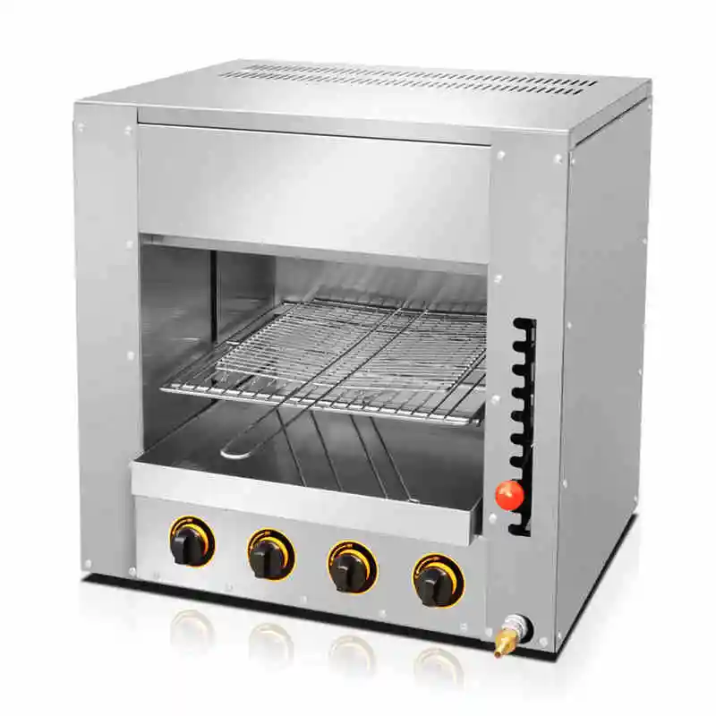 Electric infrared surface stove BBQ height adjustable kitchen equipment salamander salamander electric lift