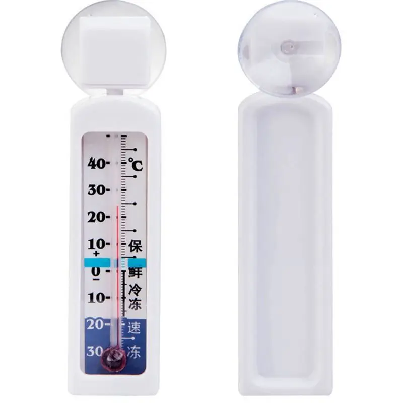 (ABZD) 5 Pack Refrigerator Line Freezer Thermometer Fridge Refrigeration Temperature Gauge Monitor Home Use -30℃ to 40℃