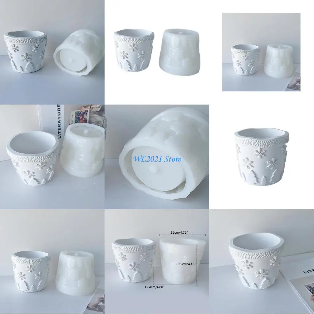 

G5GC силиконовая форма для цветочного горшка, бетонная форма для сочных растений, форма для подсвечника «сделай сам»