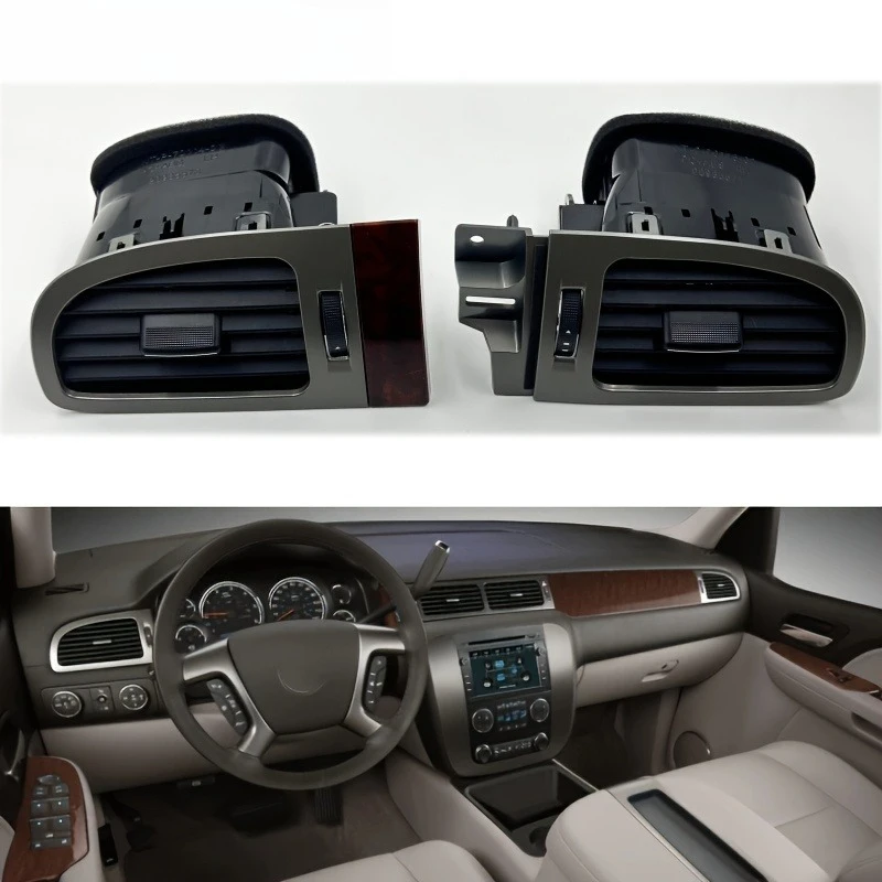 AC Air Vent for 2007-2012 For GMC Yukon SIERRA for CHEVROLET Suburban Tahoe AC Grille Car Conditioning Interior Additions
