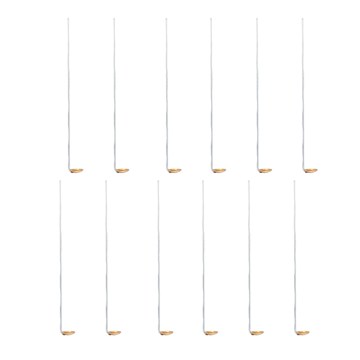 

15pcs Copper Chemical Combustion Spoon Long Handle Heat Resistant For Lab Teaching Instruments School Supplies