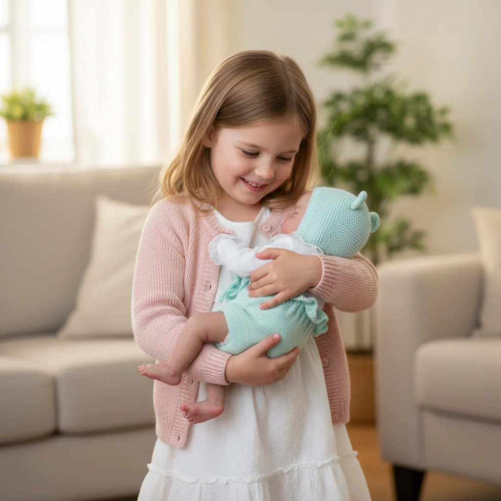 دمية NPK واقعية بطول 19 بوصة، جسم كامل من الفينيل، شعر مطلي، بشرة ثلاثية الأبعاد، دمية فنية