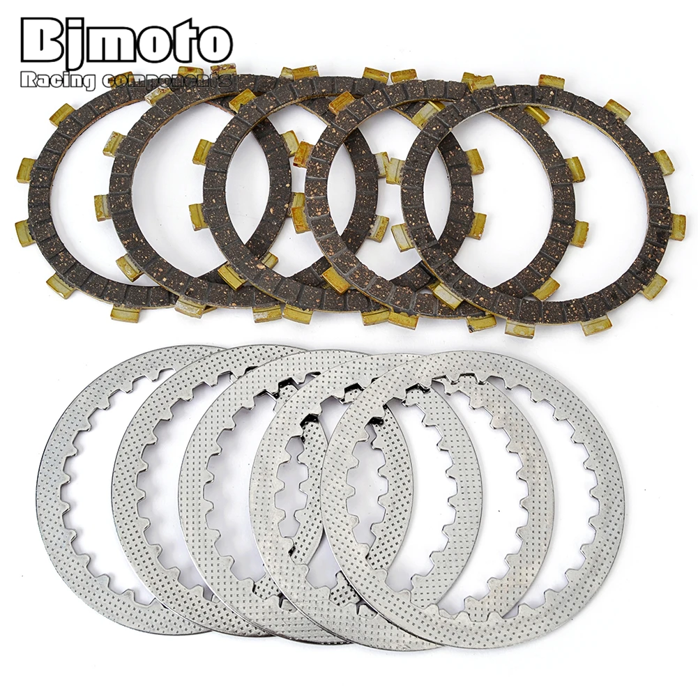 Clutch Friction Disc Plates Kit For Suzuki AX100R AX100T AX100V A100 A100-4 A100K A100L A100M A100N A100R A100S AX115 TS100M