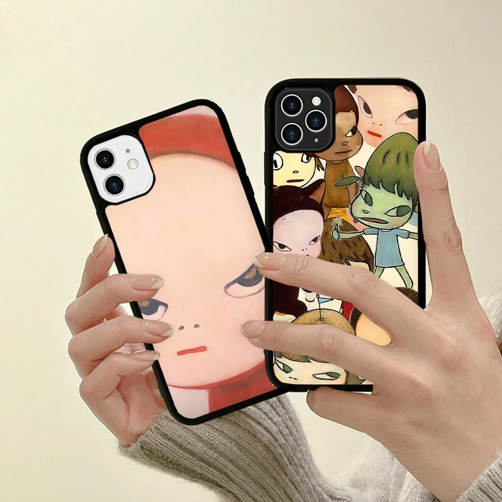 Yoshitomo Nara чехол для телефона из силикона ПК + ТПУ для Samsung S10 20, 30, 22, 23, 24 Plus Lite Ultra Cover