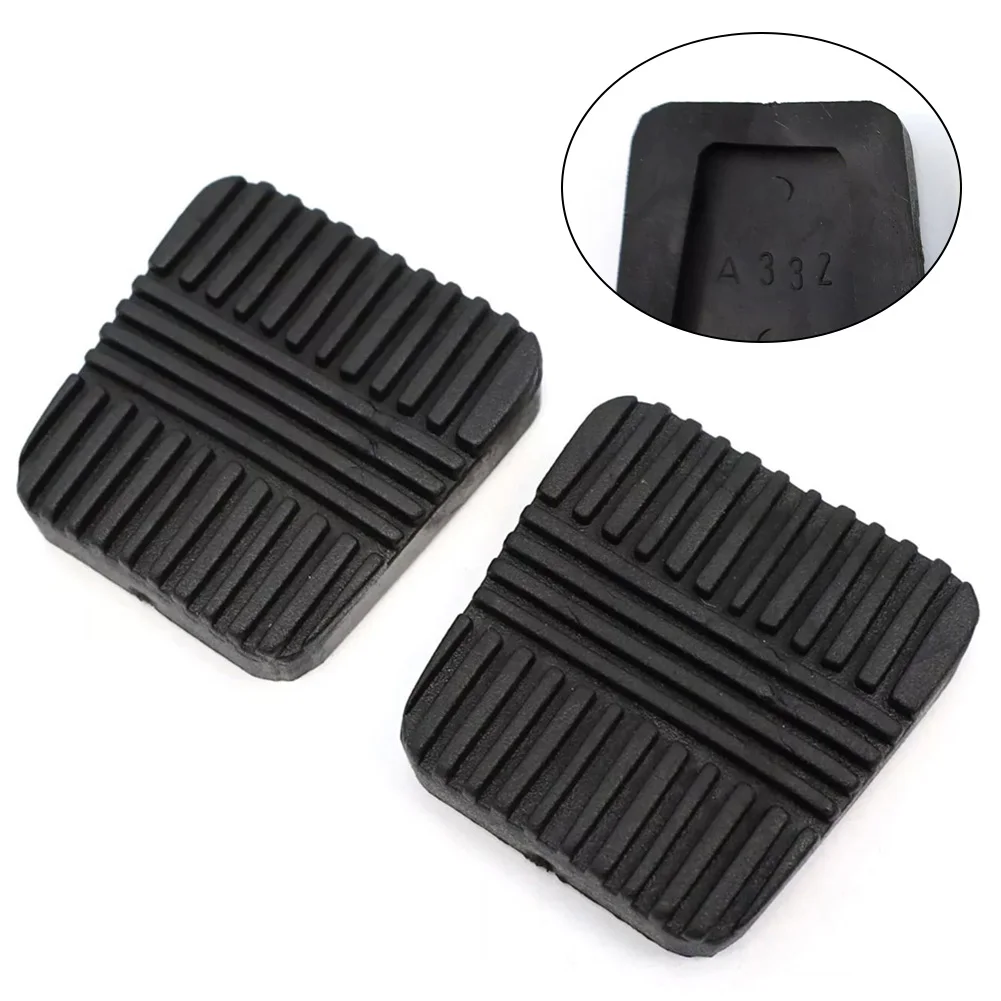 For Navara NP300 Black Brake Pedal Pads Automotive Fitment Long-lasting Performance Brake And Clutch Operation