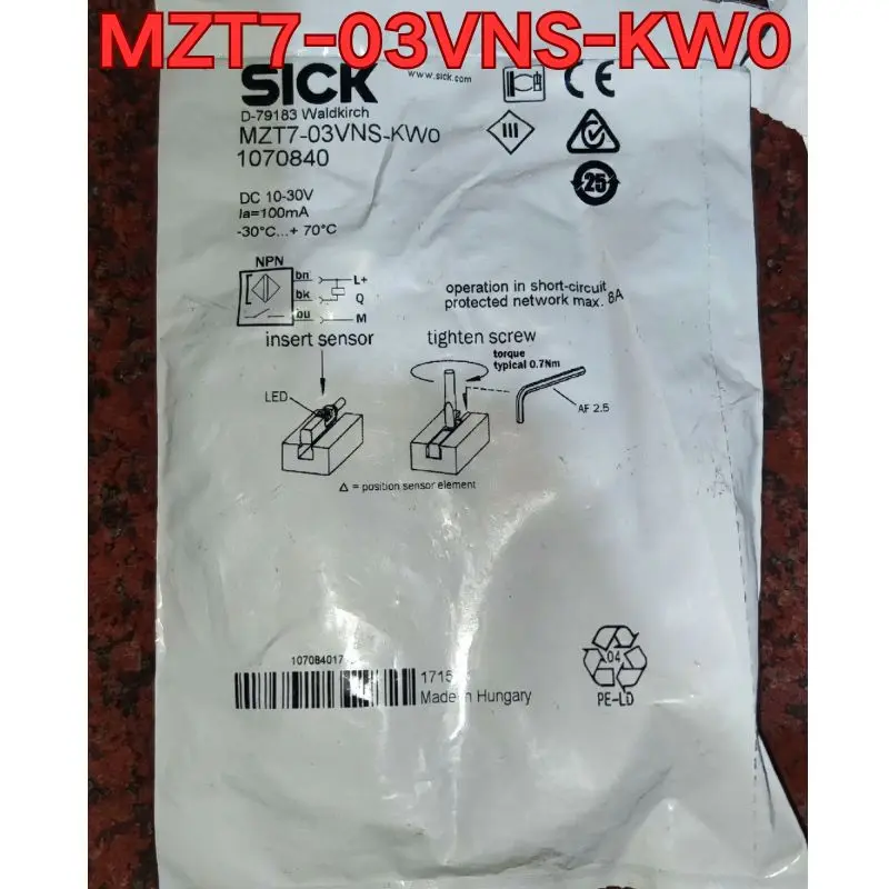 New MZT7-03VNS-KW0 sensor The Latest quotation in October 2025