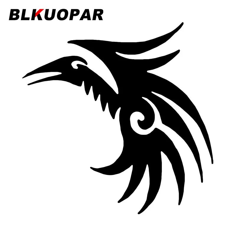 BLKUOPAR Bird Phoenix Car Sticker Personality Scratch-Proof Fashionable Car Styling Creative Sunscreen Die Cut Vinyl Decoration