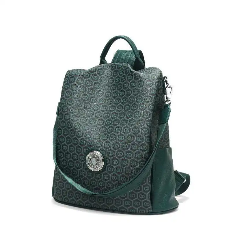 

Elegant Women Crossbody Bag Luxury Leather Handbag Vintage Shoulder Bag Classic Designer Style For Fashionable Ladies