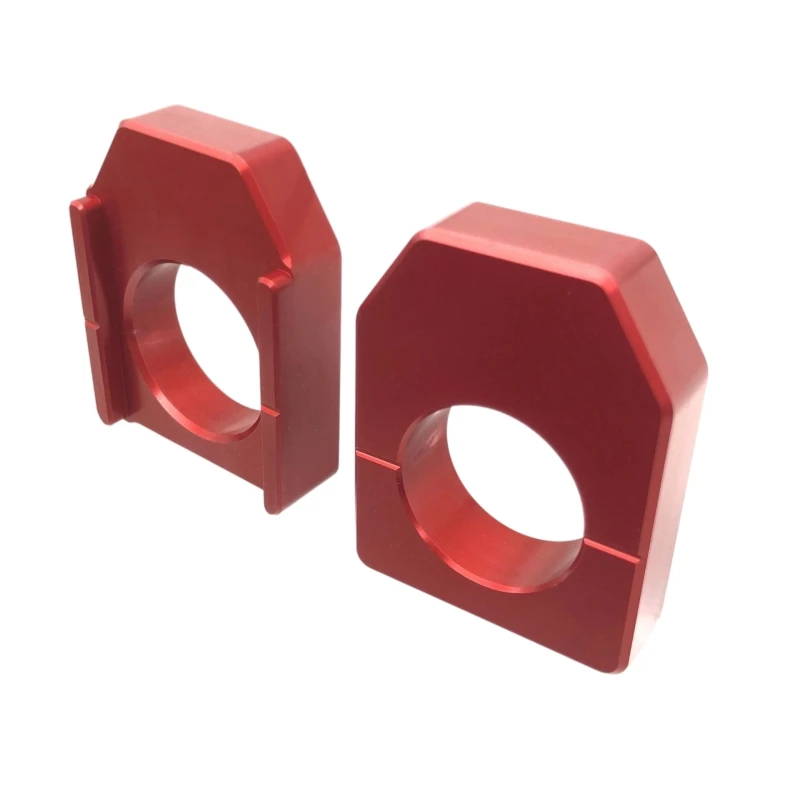 For CRF 125 250 450 CRF450 CR125 CRF250 CRF450 CR250R CRF450R 2002-2023 Motorcycle Rear Chain Adjuster Axle Block Bolt Slider