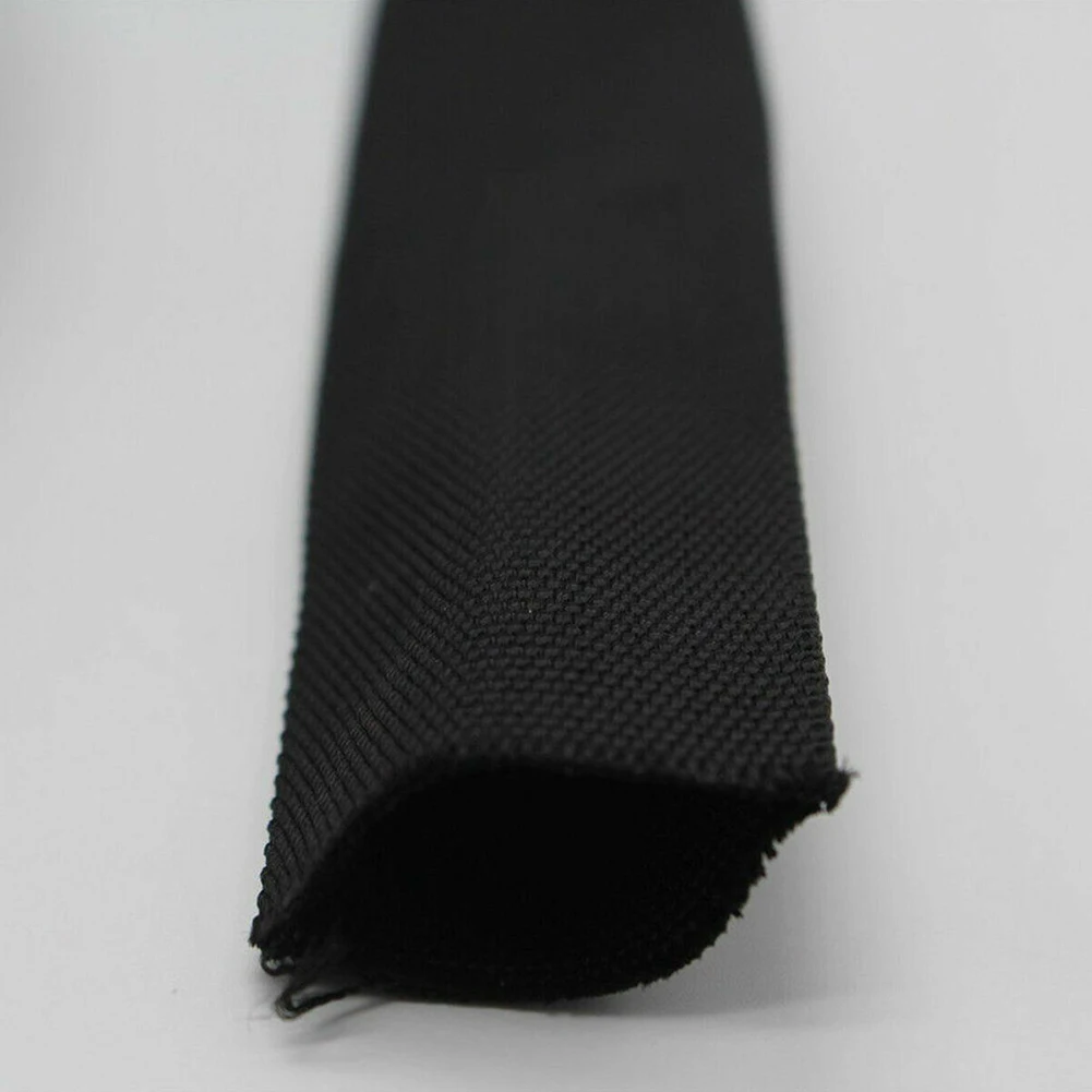 Nylon Abrasive Welding Hose Cover Protective Sleeve Sheath Cable Black Tig Welding Torch Hydraulic Hose 7.5M*5 Cm/4cmX20m