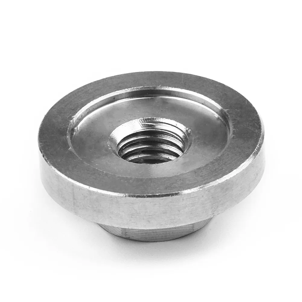 2Pcs Hex Nut Set Tool Replacement, Used For Angle Grinder Modification Accessories Stainless Steel Hex Pressure Plate