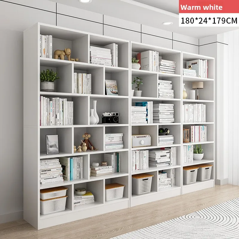 

Прочная напольная книжная полка для дома, современная, простая, пристенная, с большой вместимостью, для гостиной, витрина, для кабинета