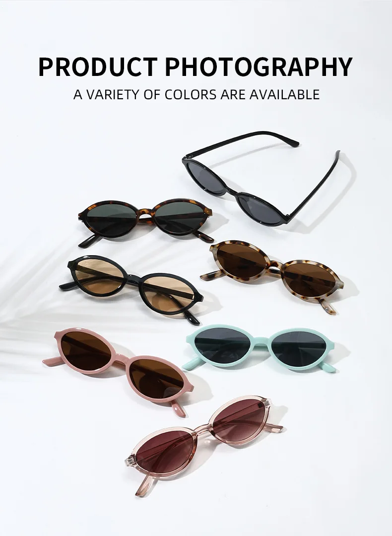 SO&EI Retro Kleine Cat Eye Sonnenbrille Frauen Marke Designer Männer Sonnenbrille UV400 – Detail 6