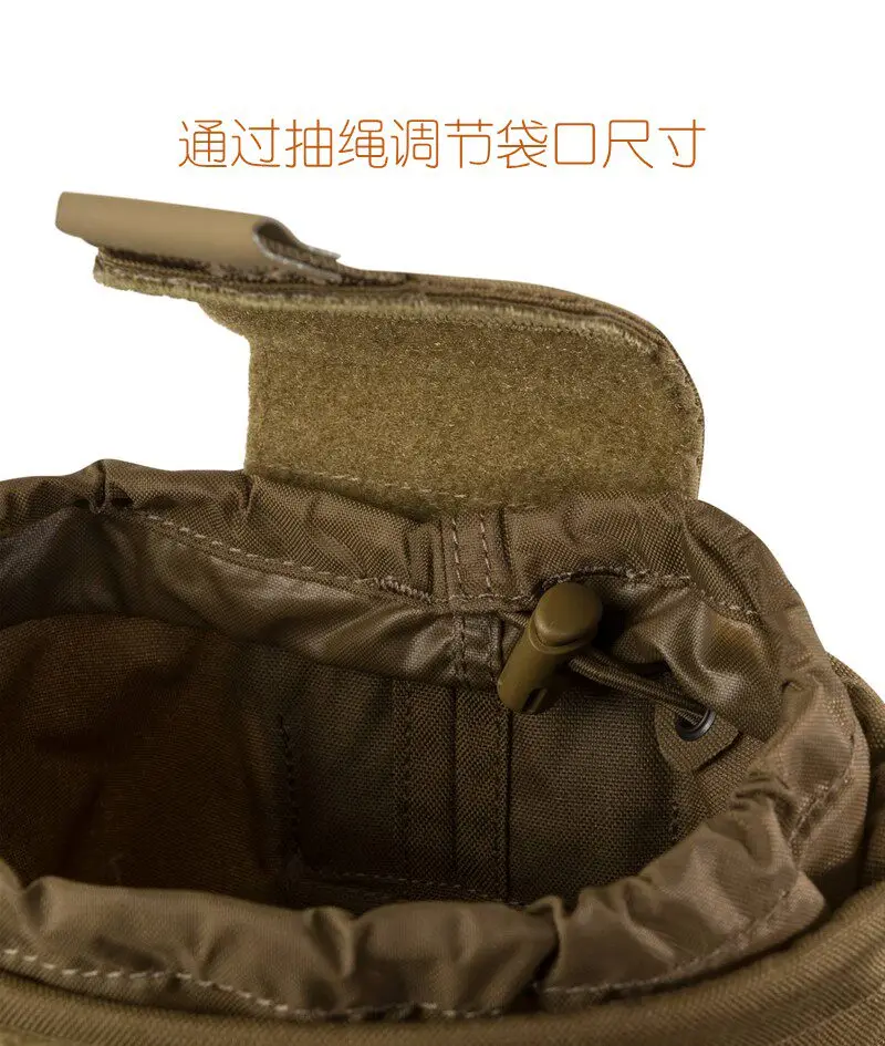 Tas Taktis MOLLE dengan Tali S - Outdoor Hunting Gear Storage ulasan dan harga