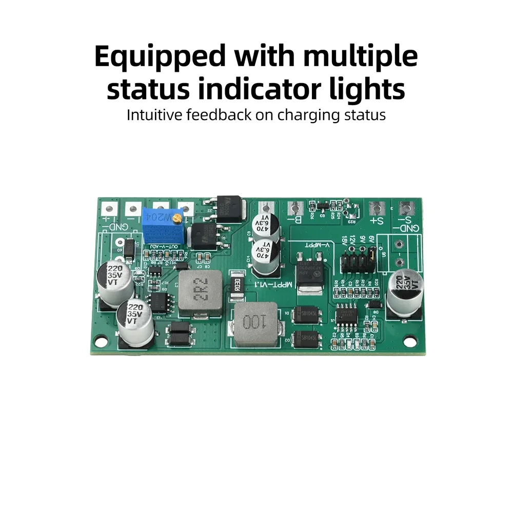 3,7V Ternäre Lithium-Batterie-Lademodul MPPT Solar-Ladepanel 4A USV Dauerlademodul – Detail 7