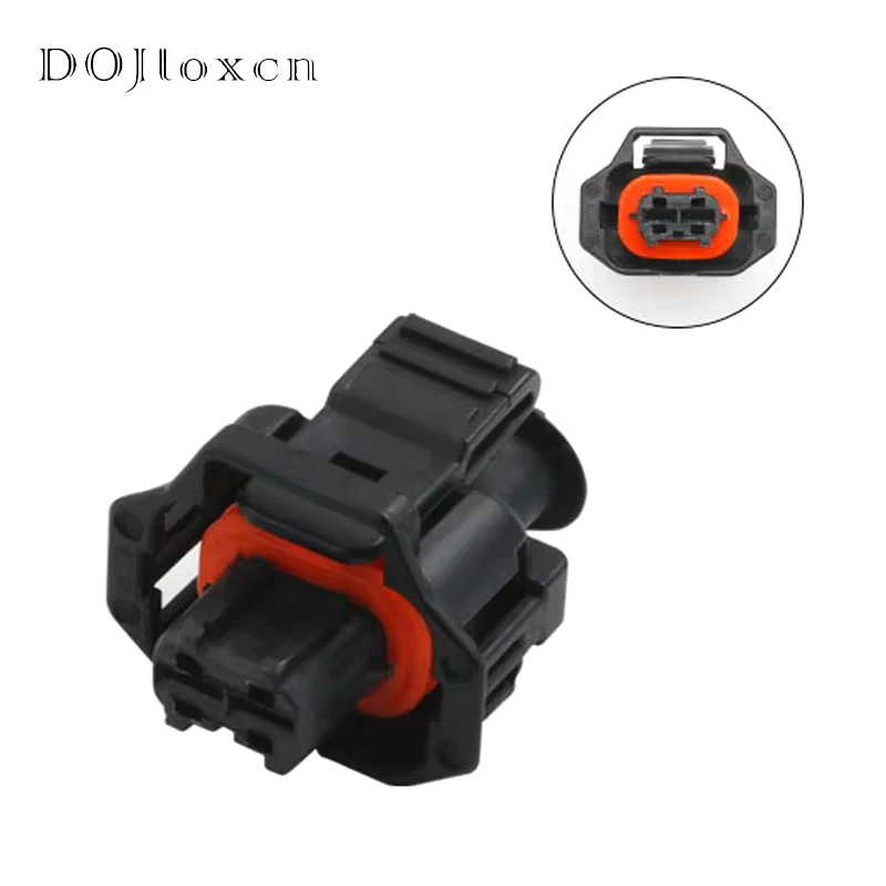 1/5/10/20/50/Sets 2 Pin Sensor Waterproof Black Male Female Connector Plug Wiring Harness Cable 3.5 MM Socket 1928403689