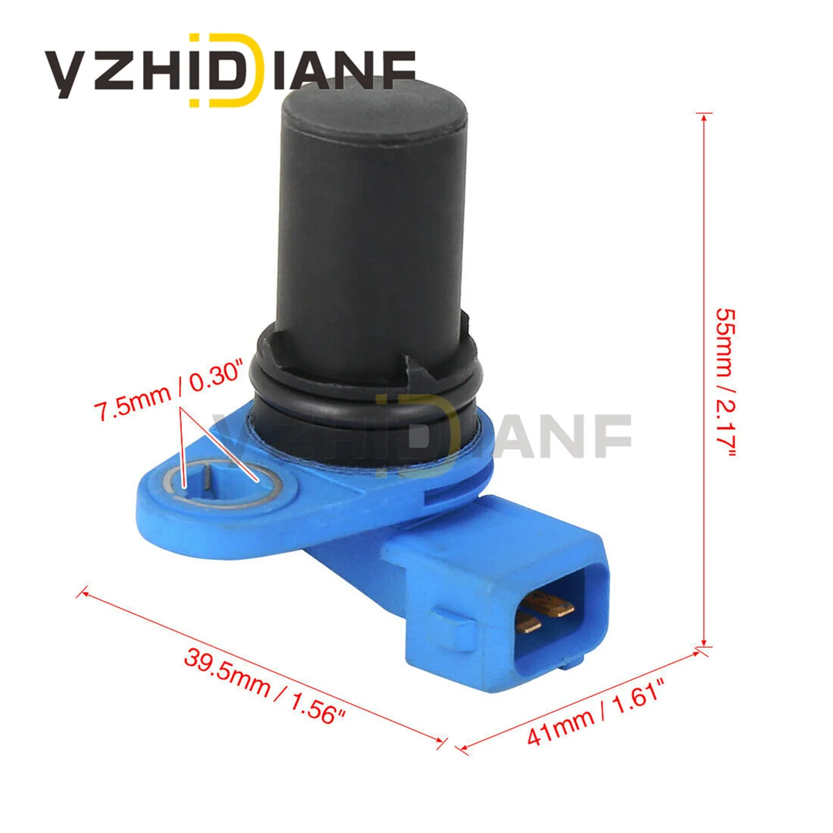 1x YS6A-12K073-AB Camshaft Position Sensor FOR FORD- FIESTA- FOCUS- STREET- KA FUSION- MAZDA- 2 VOLVO- S40 V50 C30