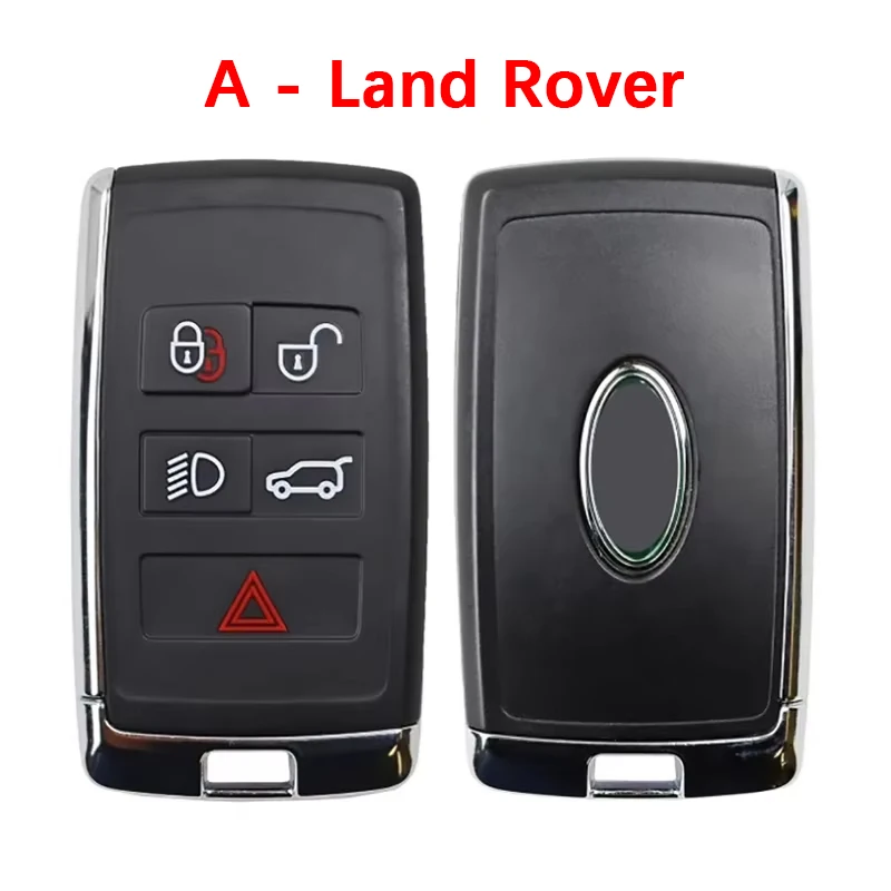 CS004013 Original Quality 5 Button Smart Key Cover For Jaguar Land Range Rover SV Replacement Shell Housing With Blade Key