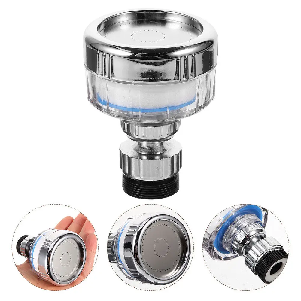 Water-Saving Shower Faucet Filter for Kitchen & Bathroom – High-Pressure, Anti-Splash, Easy-Clean ABS Filter