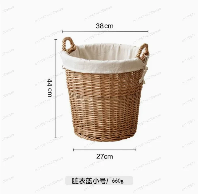 

Корзина для белья Willow с ручками - Экологичная корзина для одежды для спальни и ванной, складной органайзер для хранения