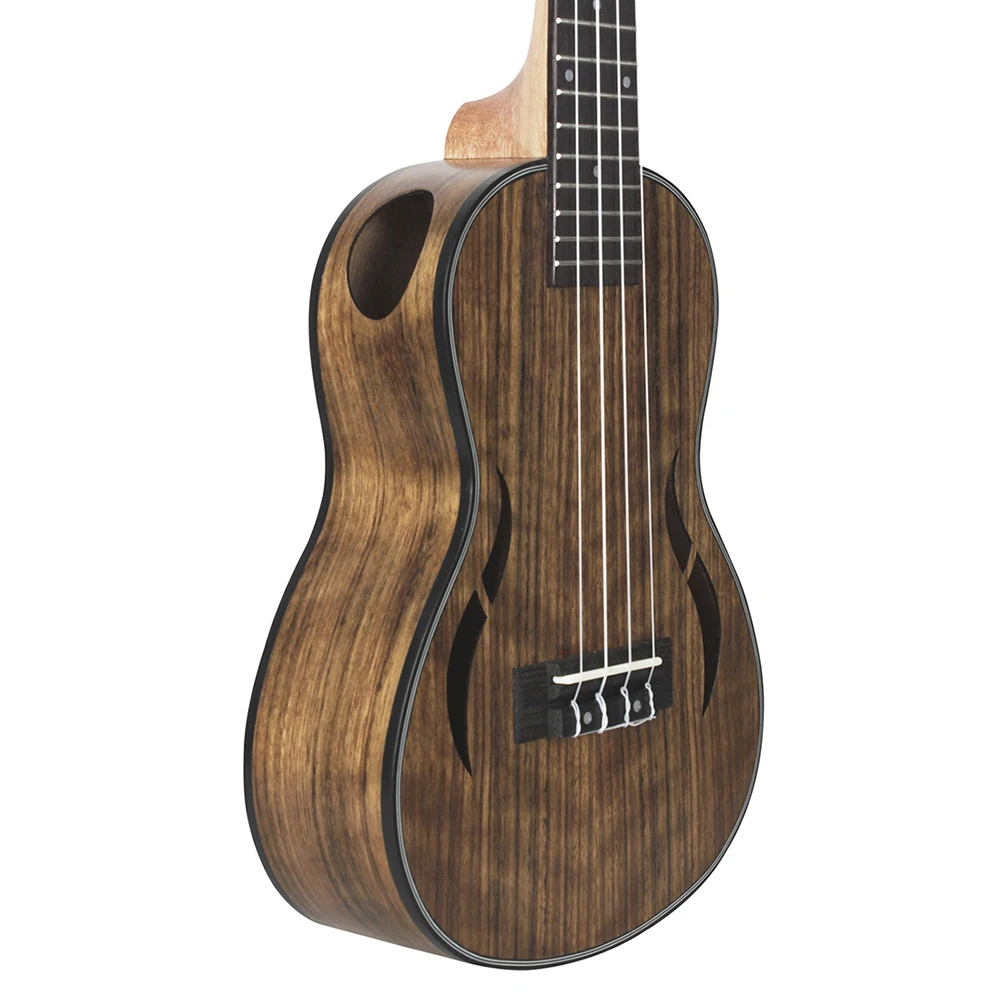 26-Inch Ukulele Walnut Soprano Ukulele 4 Strings Hawaiian Guitar Mini Guitarra Beginner Kids Gift Stringed Musical Instruments