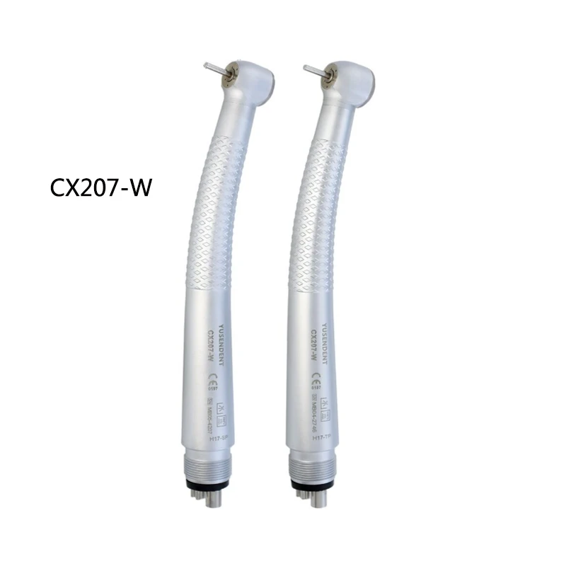 

COXO CX207-W Dental High Speed Handpiece 3way Spray High-speed Air Turbine Handpiece Push Button Dentist Tool