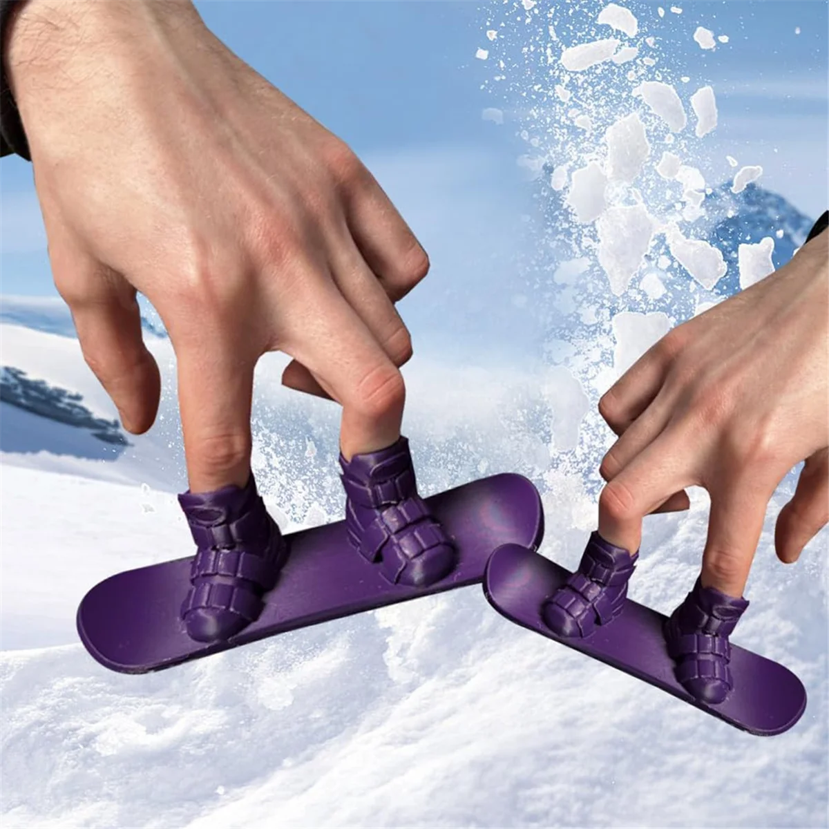N38R_Mini Finger Snowboard, 3D-gedrucktes Finger Snowboard,