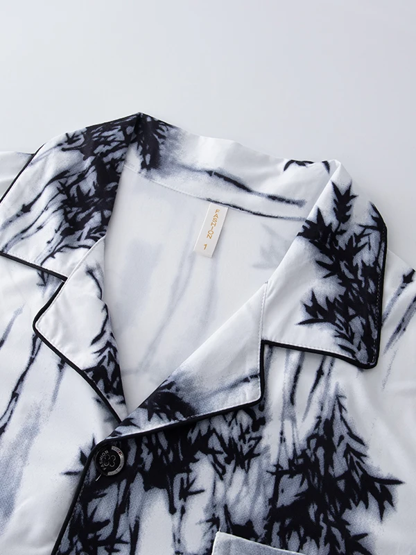 DAIMELU النمط الصيني طقم بيجامات رجالية بأكمام طويلة الذكور الخريف والشتاء المراهقين الربيع ملابس خاصة تسمين حجم كبير دعوى #4