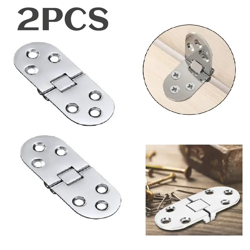 2pcs Folding Table Hinges Self Supporting Cabinet Door Hinge Flush Mounted Hinges For Kitchen Furniture Fittings