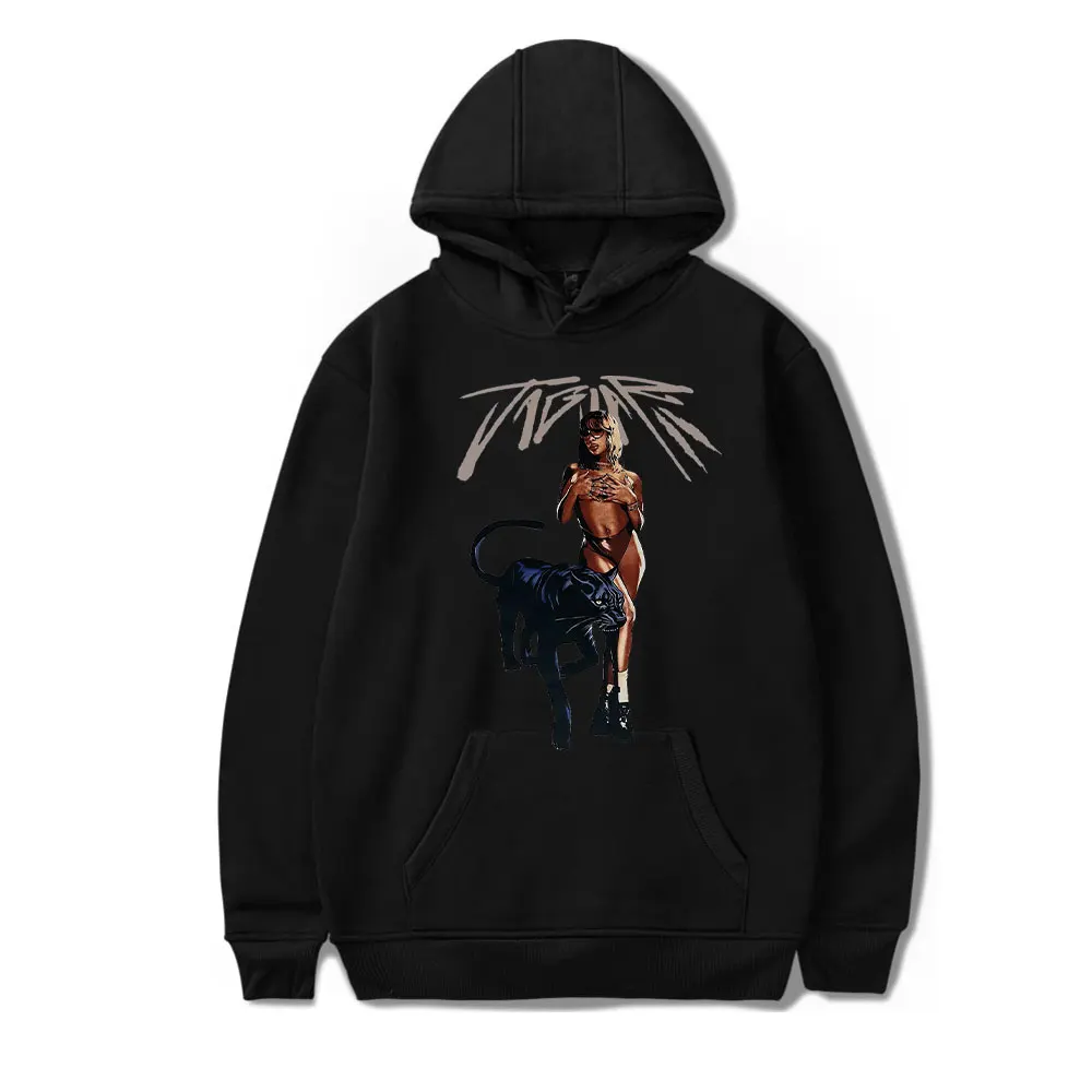 

Толстовка Victoria Monét Jaguarr II Merch для женщин и мужчин, классический свитшот, пуловер с длинными рукавами, стильная уличная одежда
