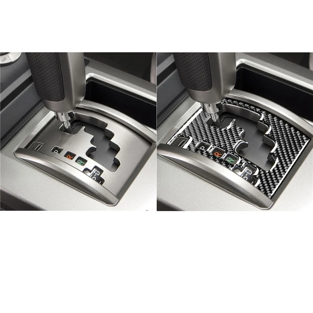 

Car Interior Decorative Accessories Carbon Fiber Black Interior Parts Styling Stickers For Toyota 4Runner 2010-2020