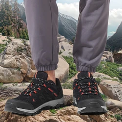 GOLDEN CAMEL Men's Hiking Shoes Lightweight Trail Running Shoes Non-Slip Breathable Outdoor Sneakers for Men Trekking Walking