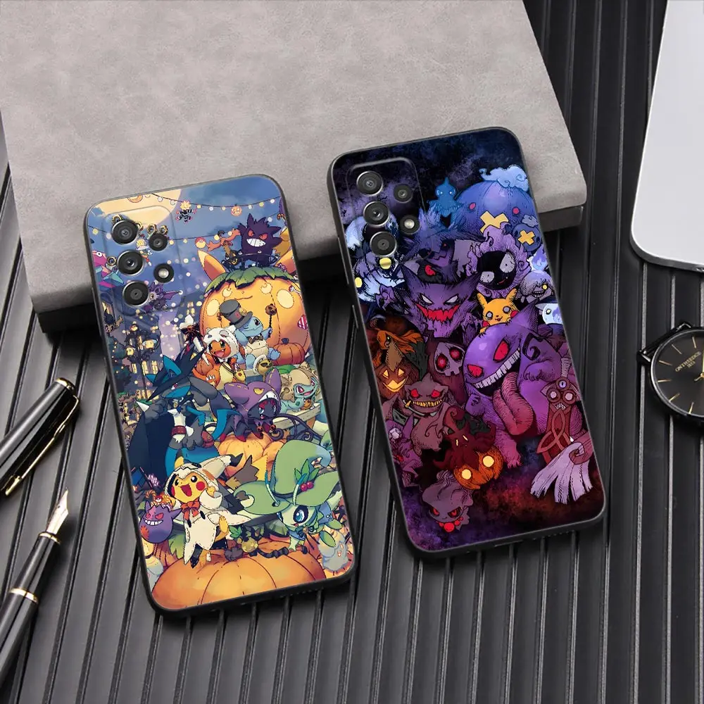 

Gengar Pokemons Halloween Phone Case A56 For Samsung Galaxy A56 A55 A36 A26 A16 A54 A52 A35 A34 A25 A21S A15 A14 A06 Soft Cover