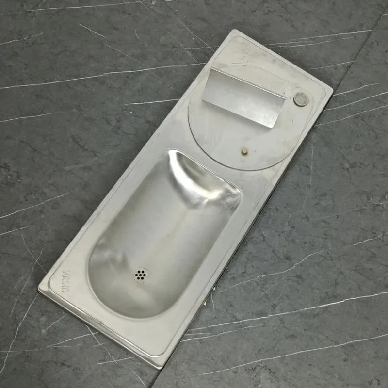 304 stainless steel urine separation rural toilet renovation dry and wet separation squatting pit without water flushing