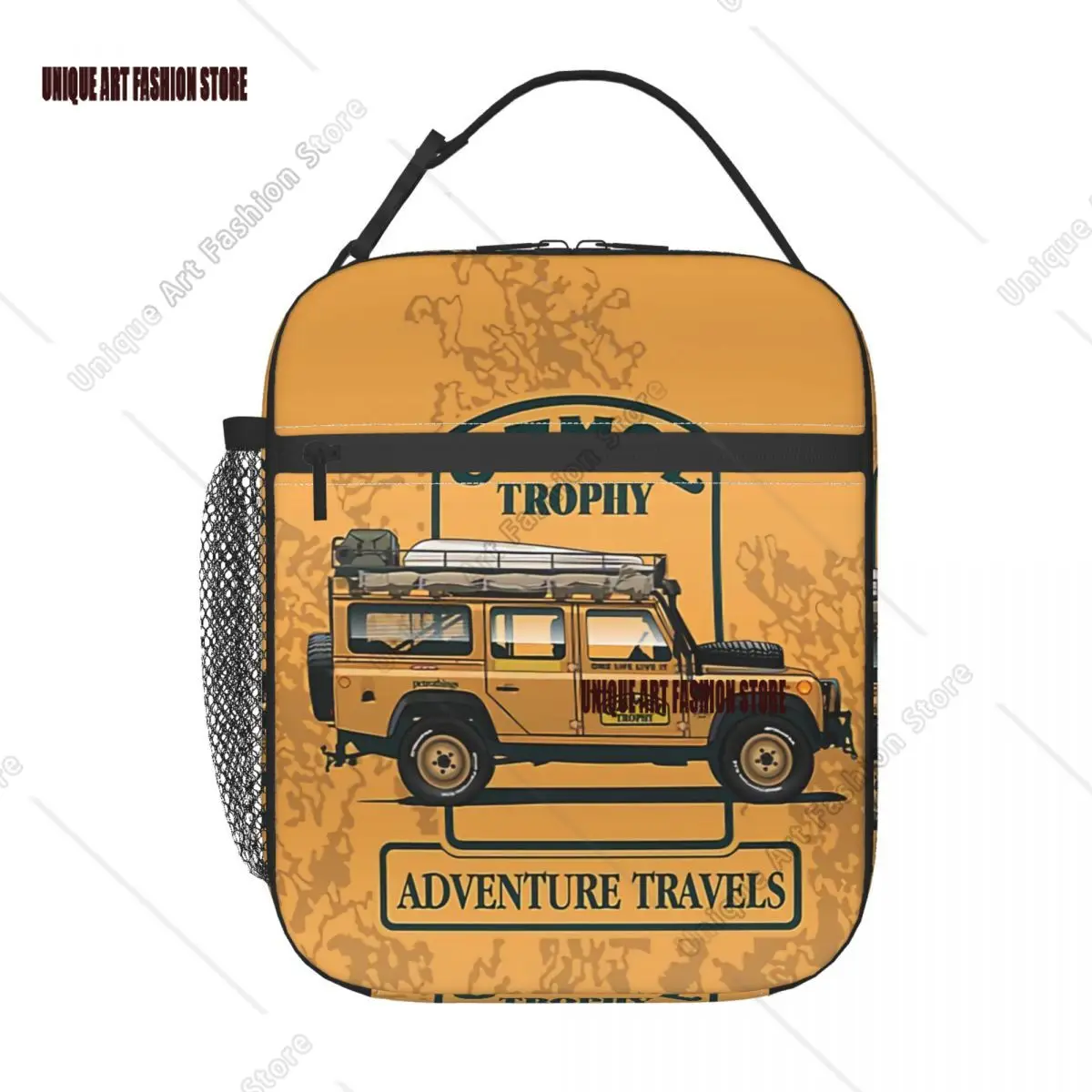 

Изолированные сумки для обеда Camel Trophy для пикника на открытом воздухе, водонепроницаемый термохолодильник, ланч-бокс для женщин и детей