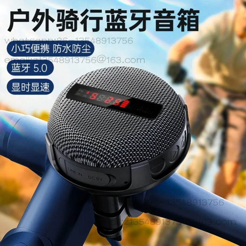 nuovo-altoparlante-bluetooth-per-bicicletta-display-della-velocita-per-ciclismo-all'aperto-altoparlante-portatile-impermeabile-subwoofer