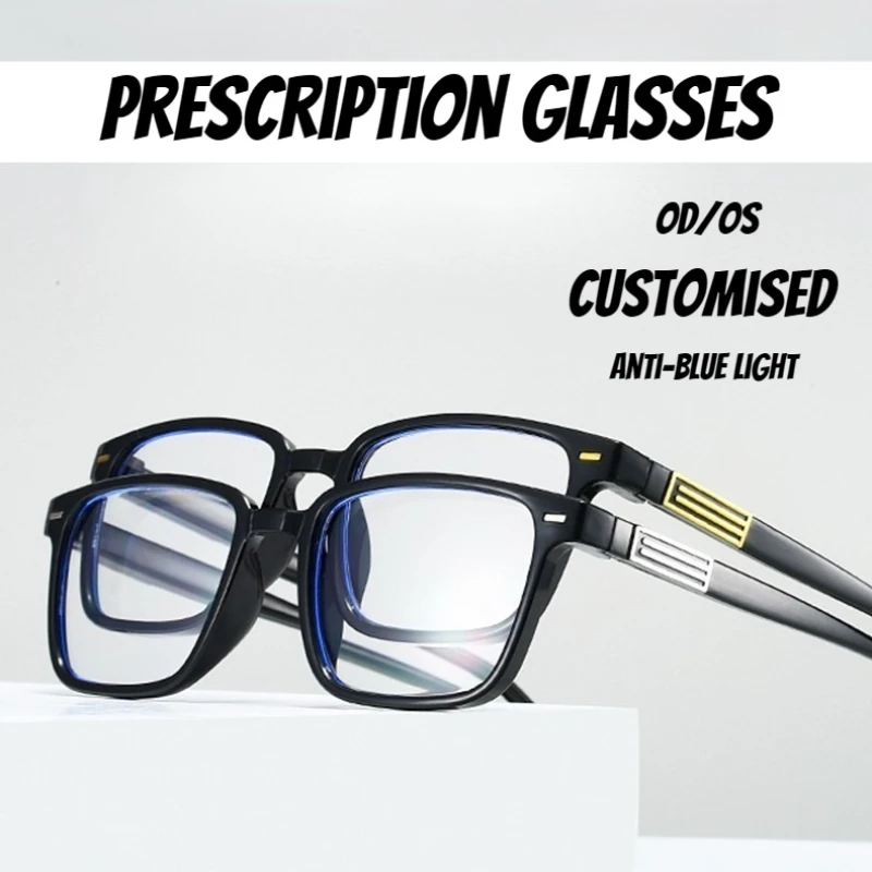 

Unisex Fashion Customized Prescription Eyewear Classic Fashion Optical Lenses High Definition Anti-Blue Light Eyewear Customized