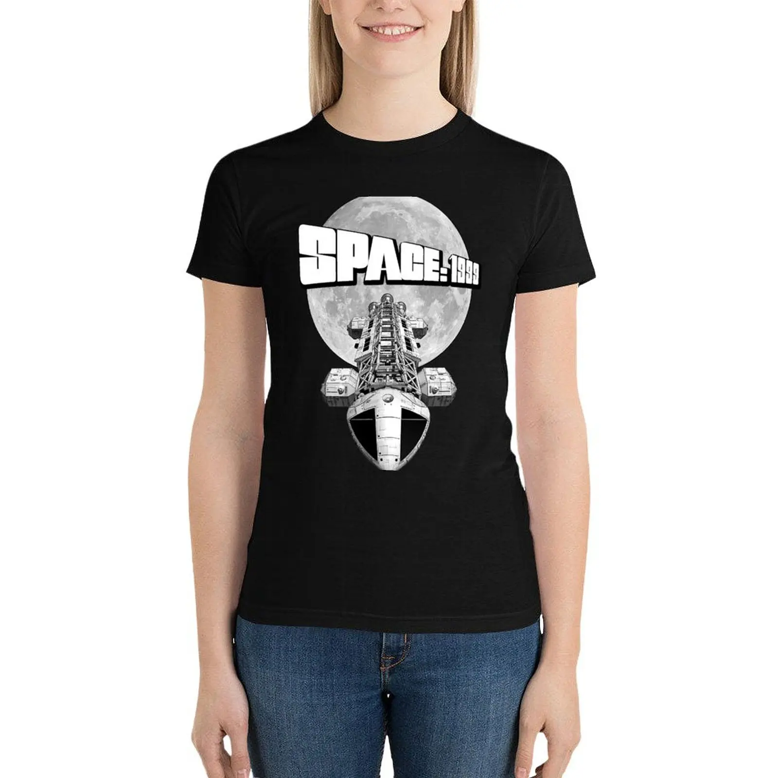 Space 1999 TV Series T-Shirt summer tops aesthetic clothes graphic t-shirts for Women