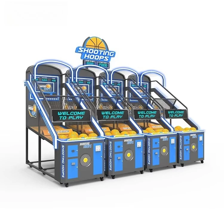 Factory Price Coin Operated Street Basketball Arcade Game Shoot Basketball Shooting Machine