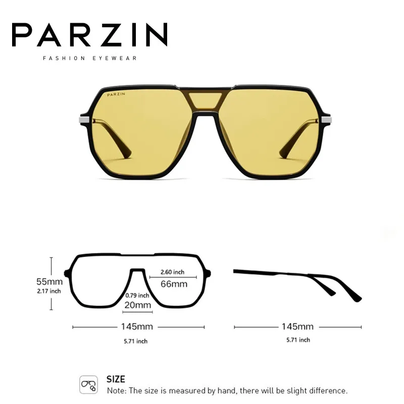 PARZIN Sunglasses Women Men One-Piece Large Frame Shades UV400 Protection Fashion Oversized Sunglasses for Outdoor