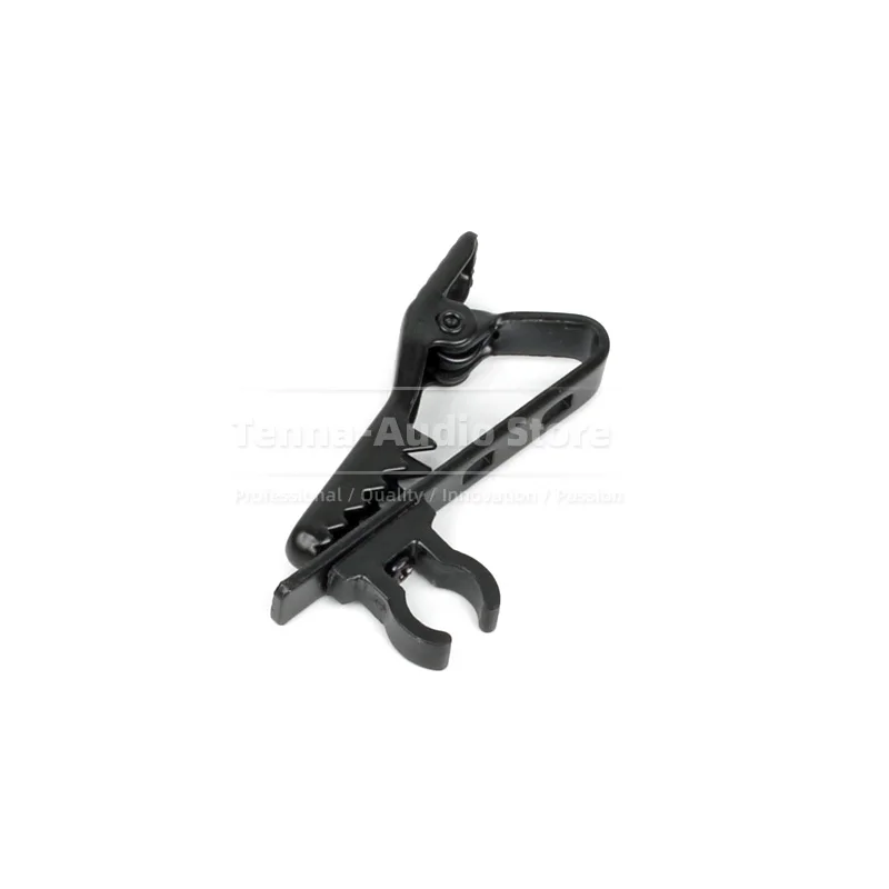 For Mipro MU-53L MU-53LX MU 53 L LX Lavalier Microphone Cable Holder Tie Clip On Mic Wire Cord Crocodile Clasp Lapel Clamp Mount