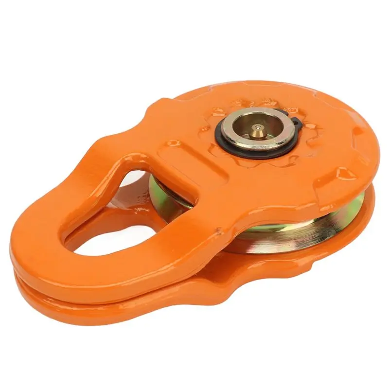 Heavy Duty Snatch Block For Offroad Recovery 6-Ton Load Capacity Ideal Pulley For Truck, Tractor, ATV, UTV