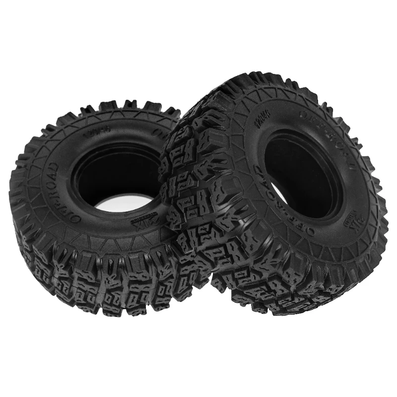 

4PCS 1.9 Inch 120mm Rubber Tires For 1/10 Rc Crawler Car Axial Scx10 90046 Traxxas Trx4 Trx6 Redcat Yikong Rc4wd D90 Rgt Rc Car