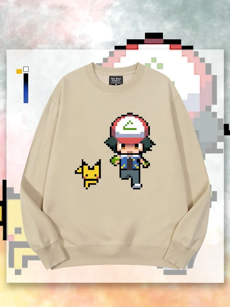 

Anime round Ne Fce Lined Sweatirt Hoodie Casual ex Kids Clothing Spring Autumn Winter Comfortable Print De...