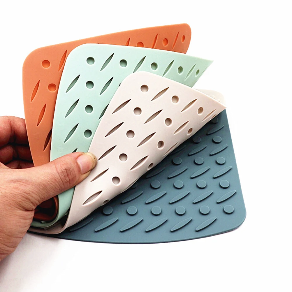 

2 Pcs Baking Insulation Pads Place Mats for Table Kitchen Hot Pot and Pan Placemats Blue