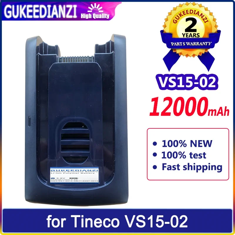 

GUKEEDIANZI Battery 12000mAh for Tineco VS15-02 VS1502 Batteria