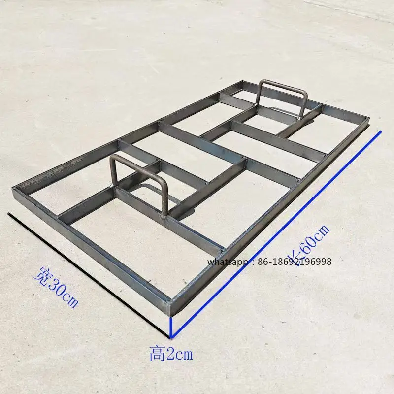 New Concrete Garden Courtyard Floor Mold Cement Embossing Printing Cement Floor Anti-skid Cement Mold view 2