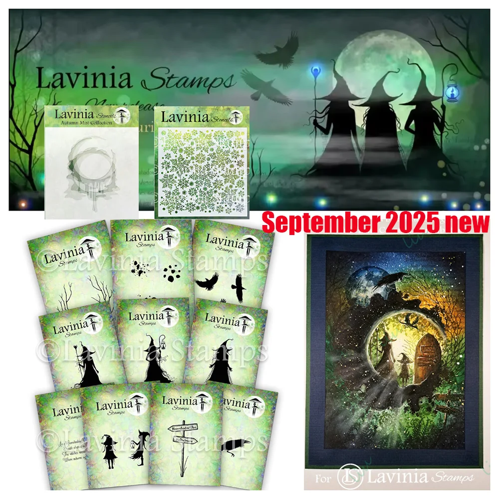 2025 October New Tthe Faelight Chronicles Collection Mouse Boots Transparent Stamps for DIY Scrapbook Handmade Diary Album Card